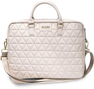 Guess Quilted pre Notebook 15" Pink - Puzdro na notebook