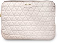 Laptop Case Guess Quilted for Laptop 13" Pink - Pouzdro na notebook