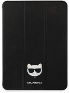 Karl Lagerfeld Choupette Head Saffiano Puzdro pre Apple iPad Pro 12.9 (2021) Black - Puzdro na tablet