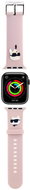 Karl Lagerfeld Karl and Choupette Head NFT pro Apple Watch 42/44/45/49 Pink - Řemínek
