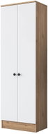 Kalune Design Pajo tall shoe cabinet 60cm walnut/white - Shoe Rack