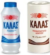 KALAS Jemná mořská sůl CLASSIC 250 g + LIGHT 250 g, obsahuje jen 1 / 3 soli - Salt