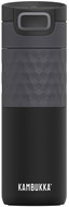 Kambukka Thermal Bottle Etna Grip 500 ml Black Steel - Thermos