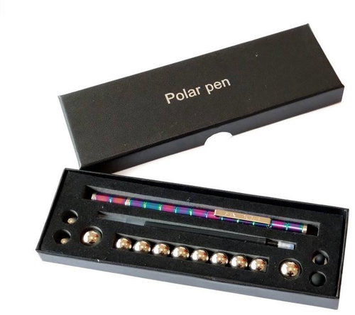 Sollau Magnetic pen, coloured - Ballpoint Pen - Main image