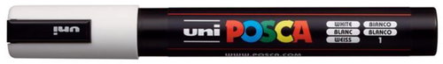 Uni Paint Posca PC-5M - fehér, 1,8–2,5 mm - Jelölőfilc - Fő fotó