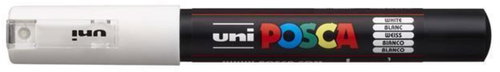 Uni Paint Posca PC-1M - fehér, 0,7–1 mm - Jelölőfilc - Fő fotó