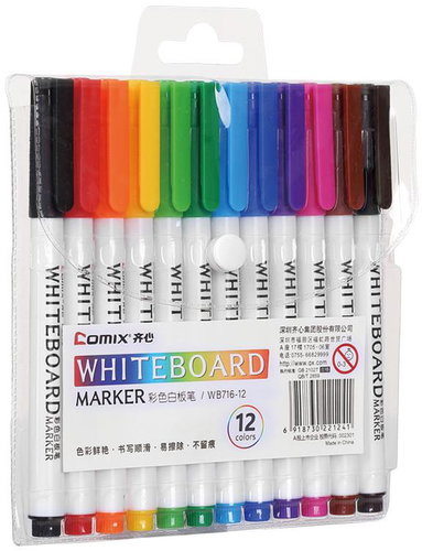 Comix Whiteboard marker 12 pcs WB716-12 - Markers - Main image