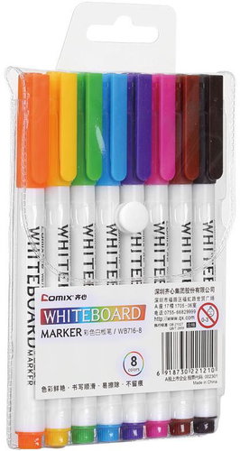 Comix Whiteboard marker 8 pcs WB716-8 - Marker - Main image