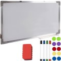 MAALEO magnetická 60 × 90 cm, bílá + magnety, fixy a houbička