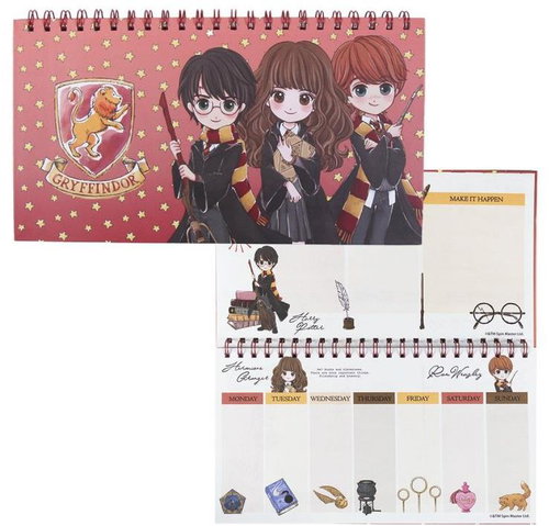 Harry Potter: Gryffindor - Weekly Planning Block - Notepad - Main image