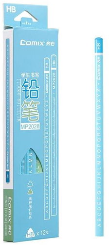 Comix Graphite Pencil Boys HB MP2028 12 pcs - Pencil - Main image