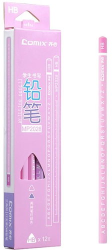 Comix Graphite Pencil Girls HB MP2028 12 pcs - Pencil - Main image