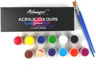 Artmagico Akrylové barvy 5 ml, 12 ks - Acrylic Paints