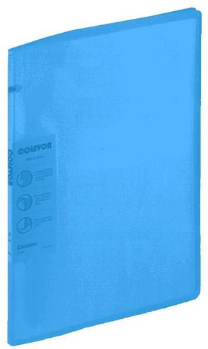 Comix Catalogue book A7595 A4, 10 pockets, blue - Document Folder - Main image