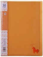 Comix Školní pořadač Little Unicorn A3163 A4, 18 mm, oranžový - School Folder