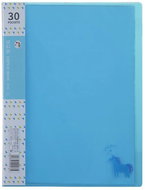 Comix School binder Little Unicorn A3163 A4, 18 mm, blue - Füzetbox