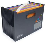 RAPESCO SupaFile A4 PP 13 přihrádek, černá barva - Document Folders