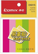 Comix Samolepiace prúžky Fluorescent 76 × 15 mm D6015 - Samolepiace etikety