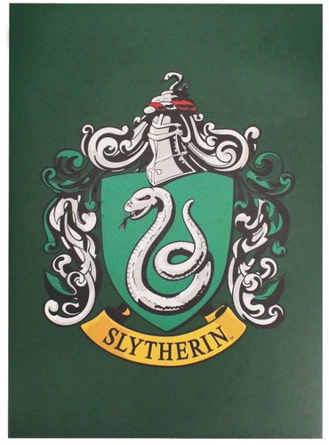 Harry Potter: Slytherin Notebook A5 - Notepad - Main image