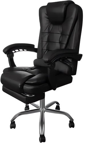 Malatec 23286 Office chair EKO leather black Main image Malatec 23286 Office chair EKO leather black - Office Armchair - Main image