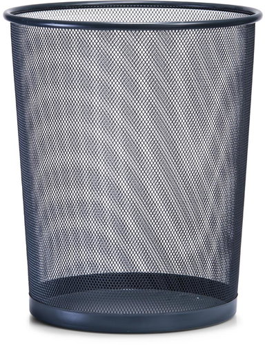 ZELLER Wire paper basket 29,5 × 35 cm black - Rubbish Bin - Main image