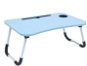 MDS Skládací stolek pod notebook  60 × 27 × 40 cm, modrý - Laptop Stand
