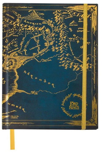The Lord Of The Rings: Middle Earth - A5 notebook - Journal - Main image