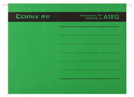 COMIX A1812 Hanging folders with differentiator A4 green - Document Folder