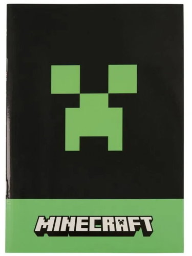 Minecraft: Creeper - workbook A5 - Exercise Book - Main image