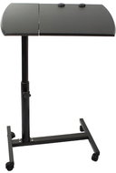 Verk 06203 Stůl pro notebook, vysoký, černý - Laptop Stand