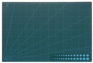 Bigstren 24340 Cutting and trimming mat, double-sided A2 green - Cutting Mat