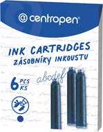 CENTROPEN inkjet, erasable, blue - pack of 6 - Replacement Cartridge