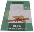 STEPA Milimetrový papír A4/50 listů, blok