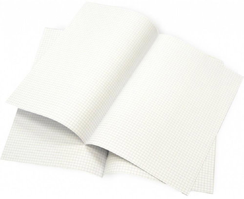 Vikpap Square paper - double sheet - A3/80 g/250 pcs - Art Supplies - Main image