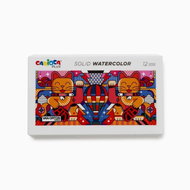 Carioca Plus Watercolour colours 12 pcs - Watercolour Paints