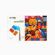 Carioca Plus Watercolour colours 24 pcs - Watercolour Paints