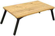 Cheapest furniture Laptop table Avernus, Atlantic pine/black - Laptop Stand
