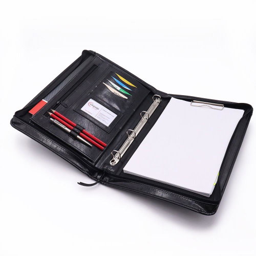 Vikpap Conference folder Business A4, black - Document Folder - Main image