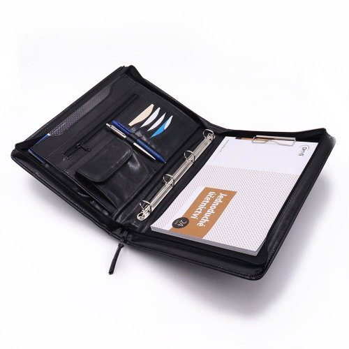 Vikpap Diplomat with handle, black - Document Folder - Main image