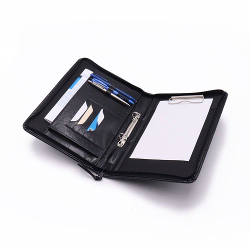 Vikpap Conference folder A5, black - Document Folder - Main image