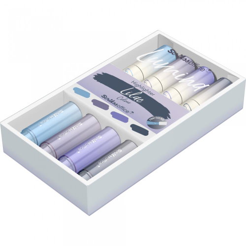 Scrikss Lumina Lilac highlighters set of 4 - Highlighter - Main image