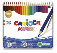 Carioca Watercolour Crayons 24 pcs - Coloured Pencils