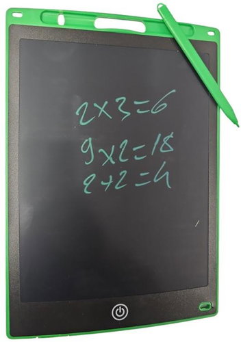 Leventi LCD writing tablet 10 inches, green - Drawing Pad - Main image