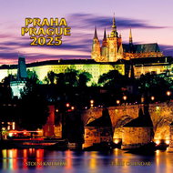 DIMART Calendar Prague 2025 (Hradčany) - Desk Calendar