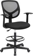 Houseland Oma black - Office Chair