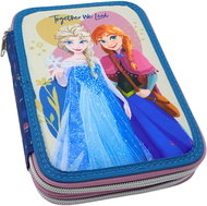 DISNEY double-decker pencil case Frozen - equipped - Pencil Case