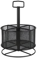 MAALEO 26290 Wire table stand, swivel, black - Stationery Stand