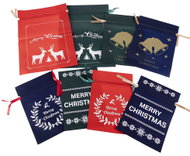 Ruhhy 22251 Christmas gift bags set of 8 - Gift Bag