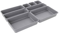 PRONETT XJ5703 for drawer, set of 8, grey - Organiser