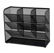APT DA513 wire desktop writing utensil holder, black - Stationery Stand